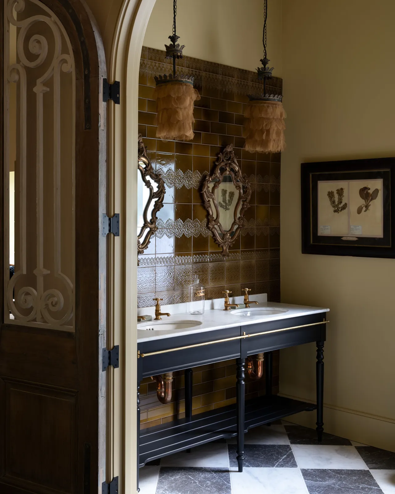 Sepia Lace Market Tiles | deVOL Kitchens